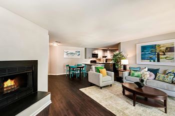 Spacious one, two, and three-bedroom floor plans